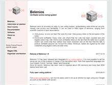 Tablet Screenshot of belenios.org